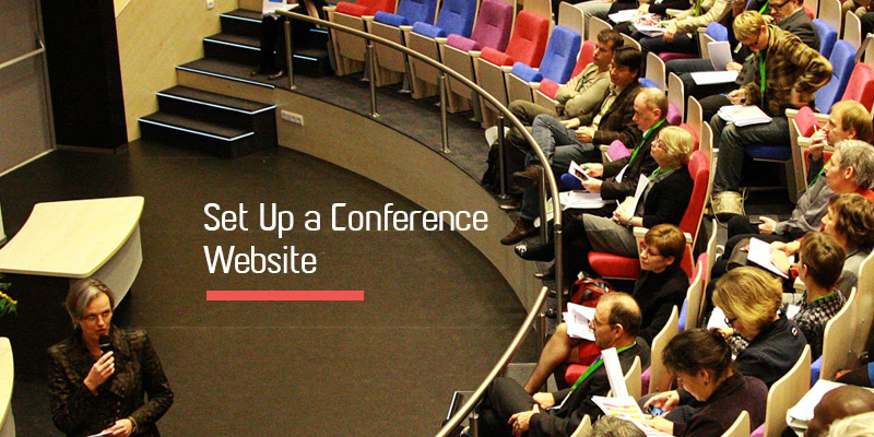 How to Set Up a Conference Website?