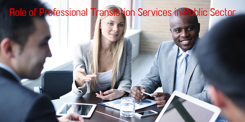 Role of Professional Translation Services in Public Sector