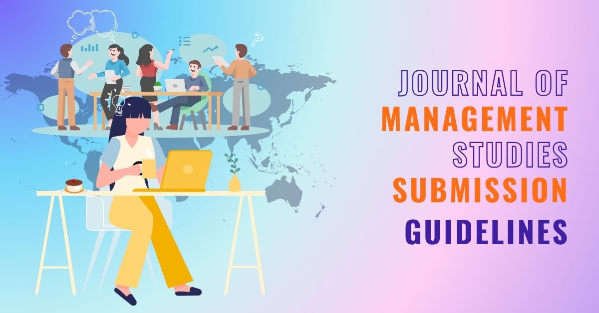 Journal of Management Studies Submission Guidelines